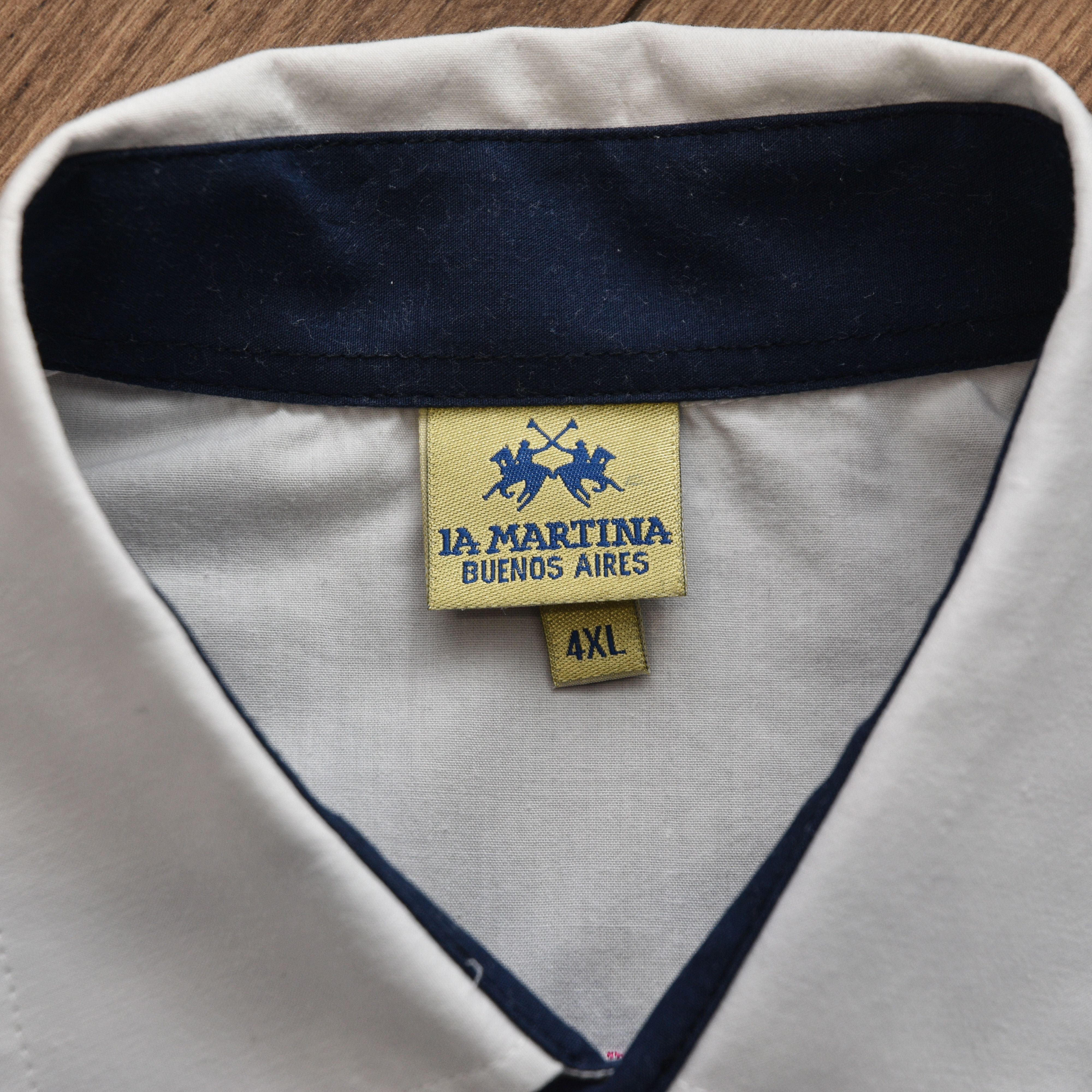 La Martina La Martina Rolex Crown Cup 2010 Polo Shirt White 4XL Size US XXL / EU 58 / 5 - 13 Thumbnail