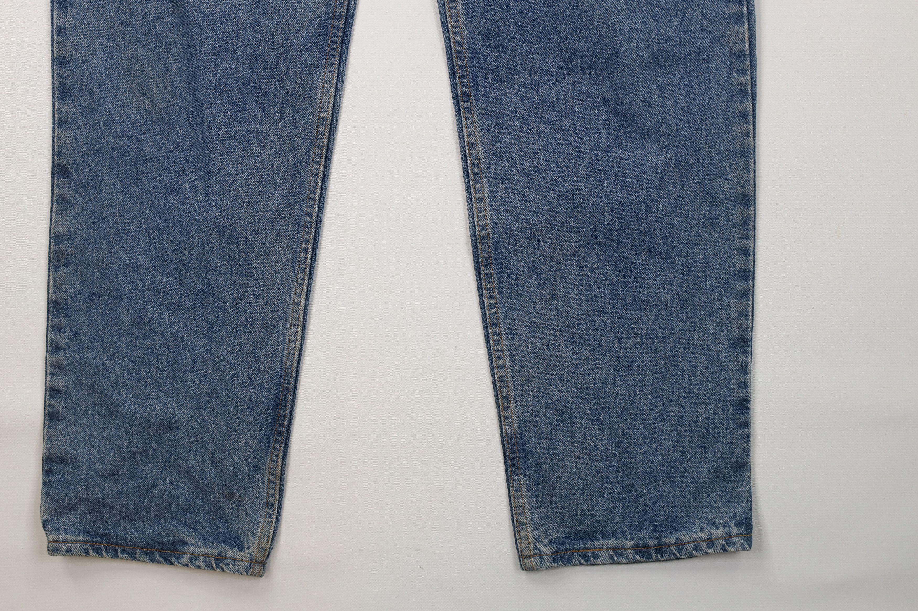 Levi's Vintage 90s Levis 550 Fit Denim Jeans Blue Cotton USA Size US 36 / EU 52 - 5 Thumbnail