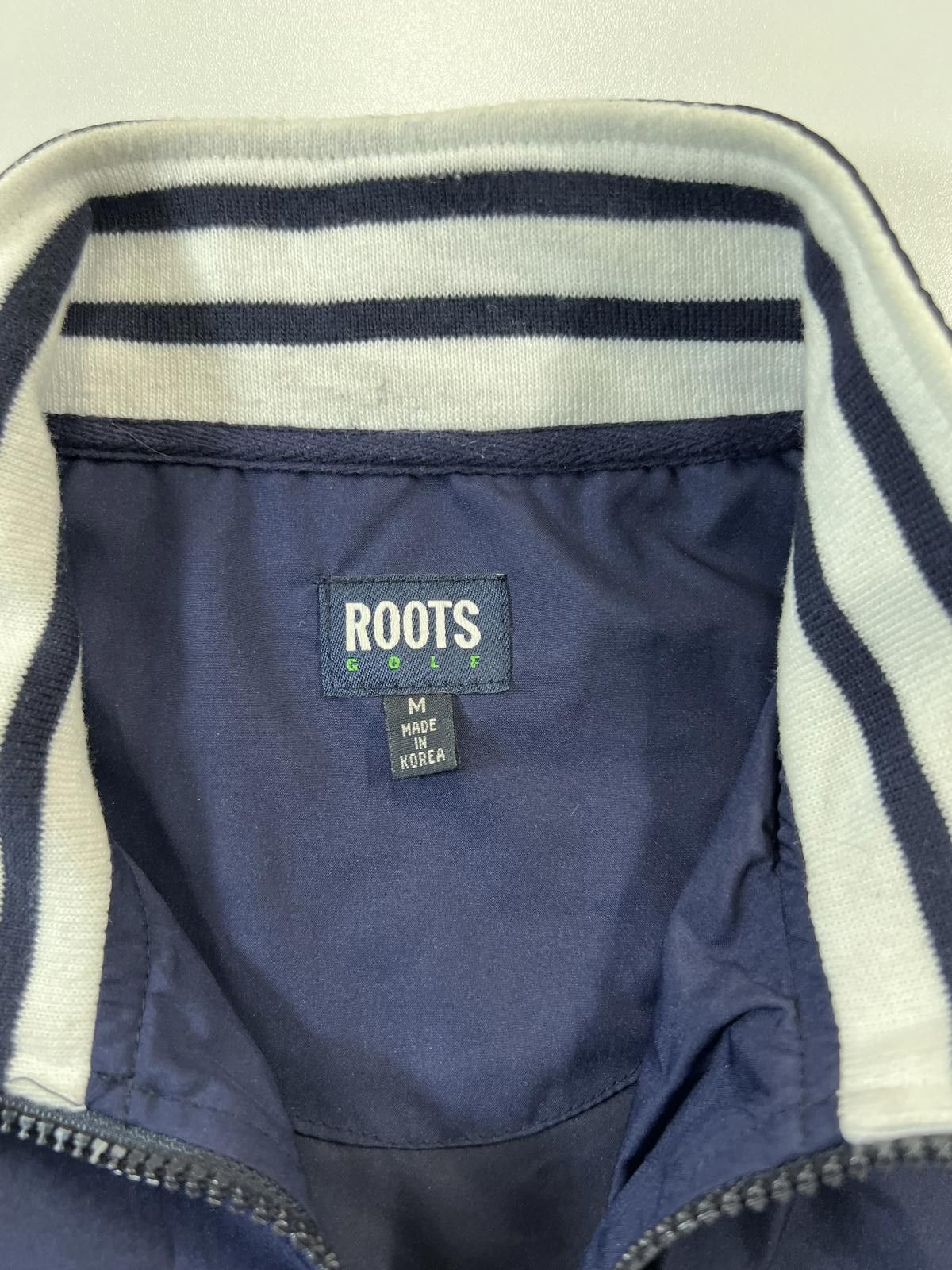 Roots ROOTS golf Navy Blue Pullover Windbreaker Jacket Size US M / EU 48-50 / 2 - 4 Thumbnail