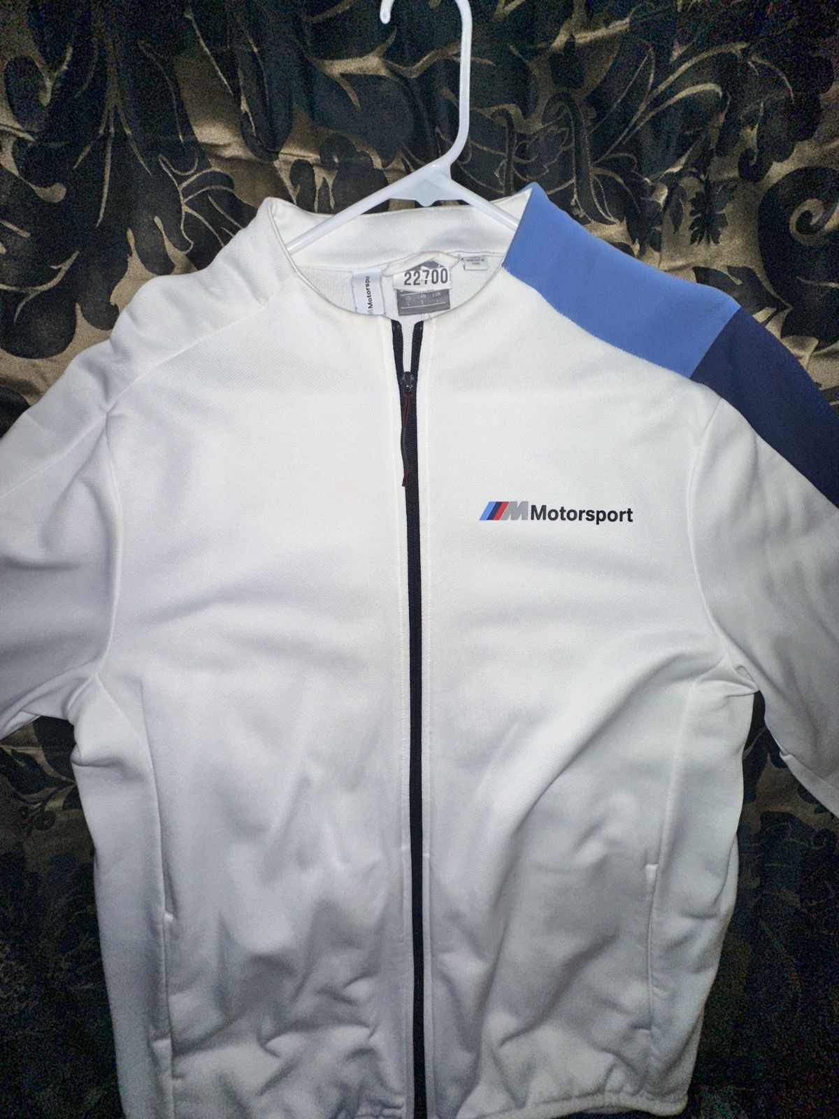 BMW × Puma BMW MotorSport white and blue zip up Jacket Size US L / EU 52-54 / 3 - 1 Thumbnail