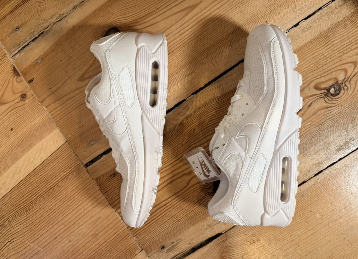Nike Nike Air Max 90 NRG Recrafted Sail Triple Cream CT2007-100 Size US 13 / EU 46 - 2 Thumbnail