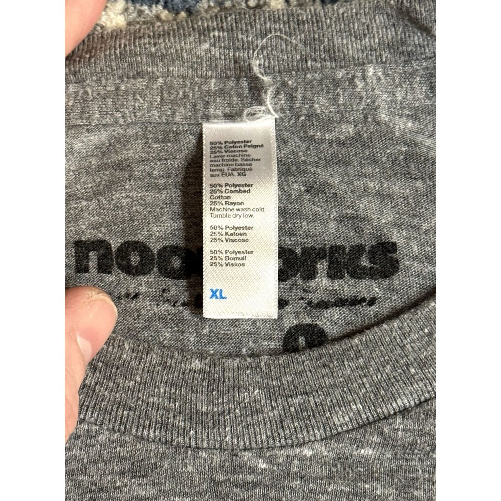 Vintage VINTAGE Nooworks Cyclops Motorcycle Shirt XL Gray Men’s Hand Printed USA Triblend T Size US XL / EU 56 / 4 - 4 Thumbnail