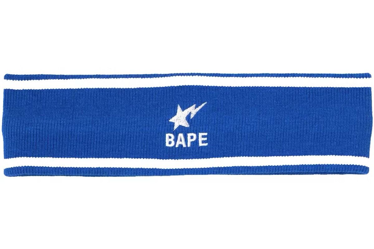Bape BAPE Bapesta Headband Navy Size ONE SIZE - 2 Thumbnail