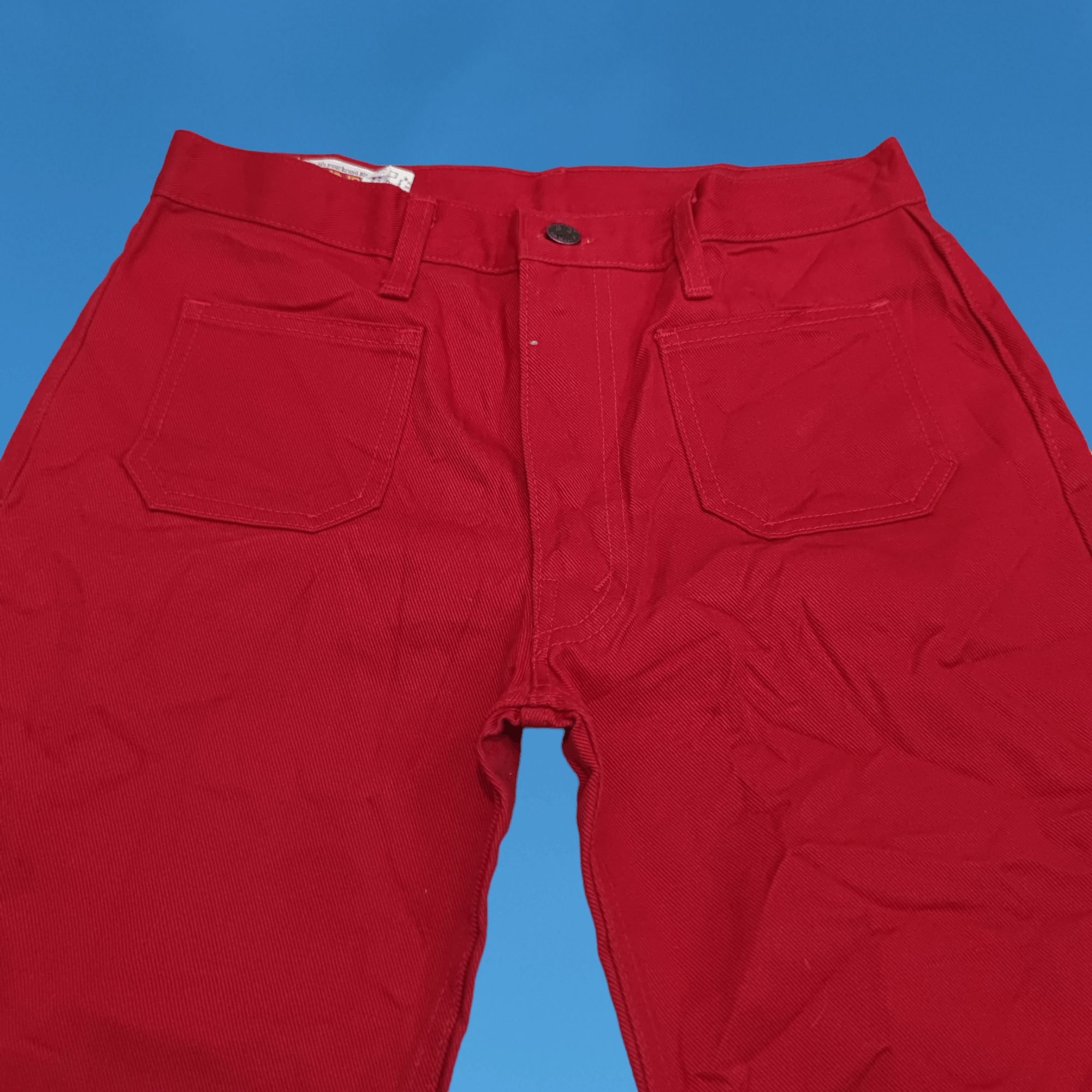 Big John × Vintage Vintage 70s Big John Bell Bottom Boot Cut Super Flare Jeans Size US 30 / EU 46 - 3 Thumbnail
