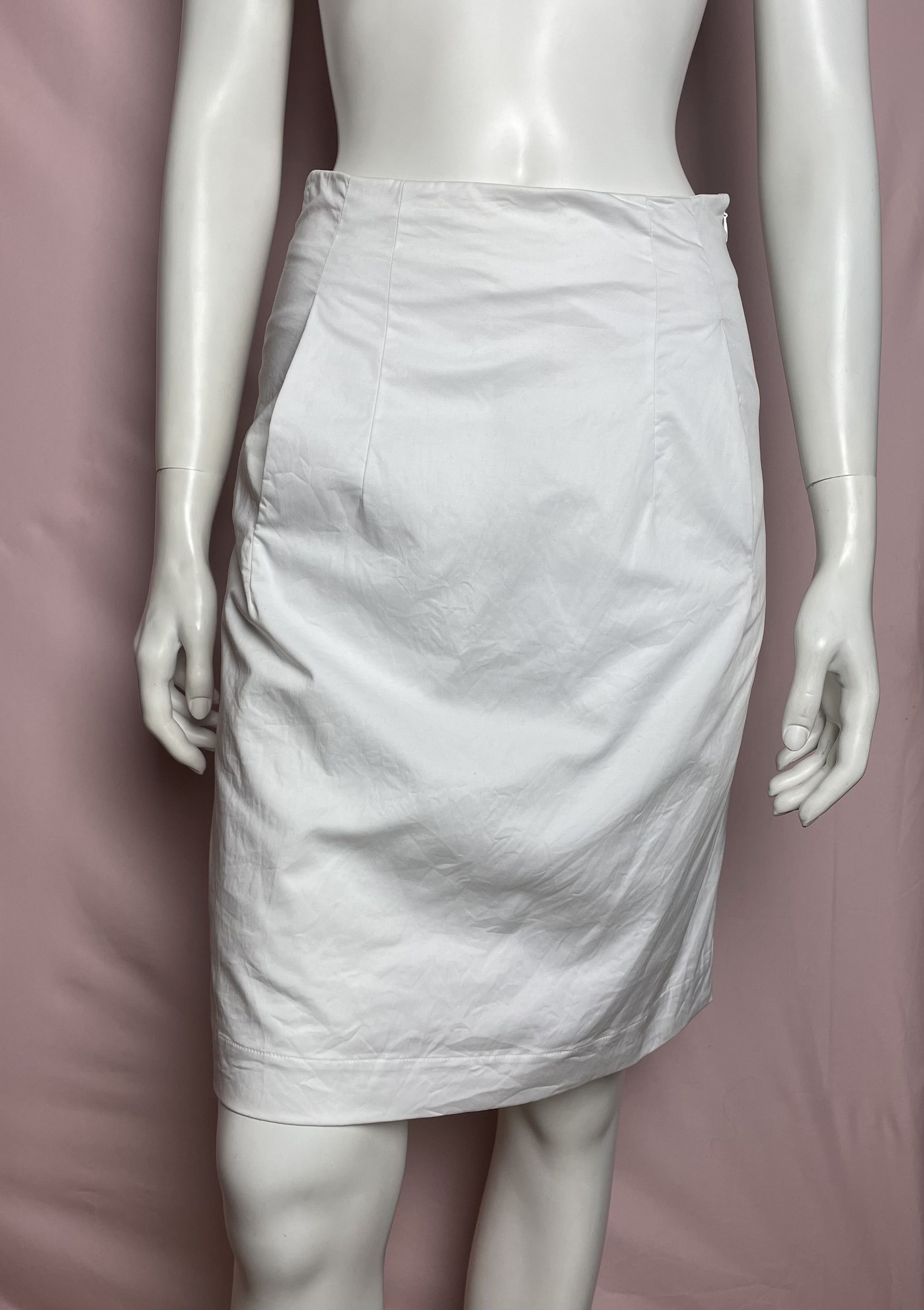 Jil Sander Jil Sander White Elegant Pencil Skirt Size EU36 Size 26" / US 2 / IT 38 - 1 Thumbnail
