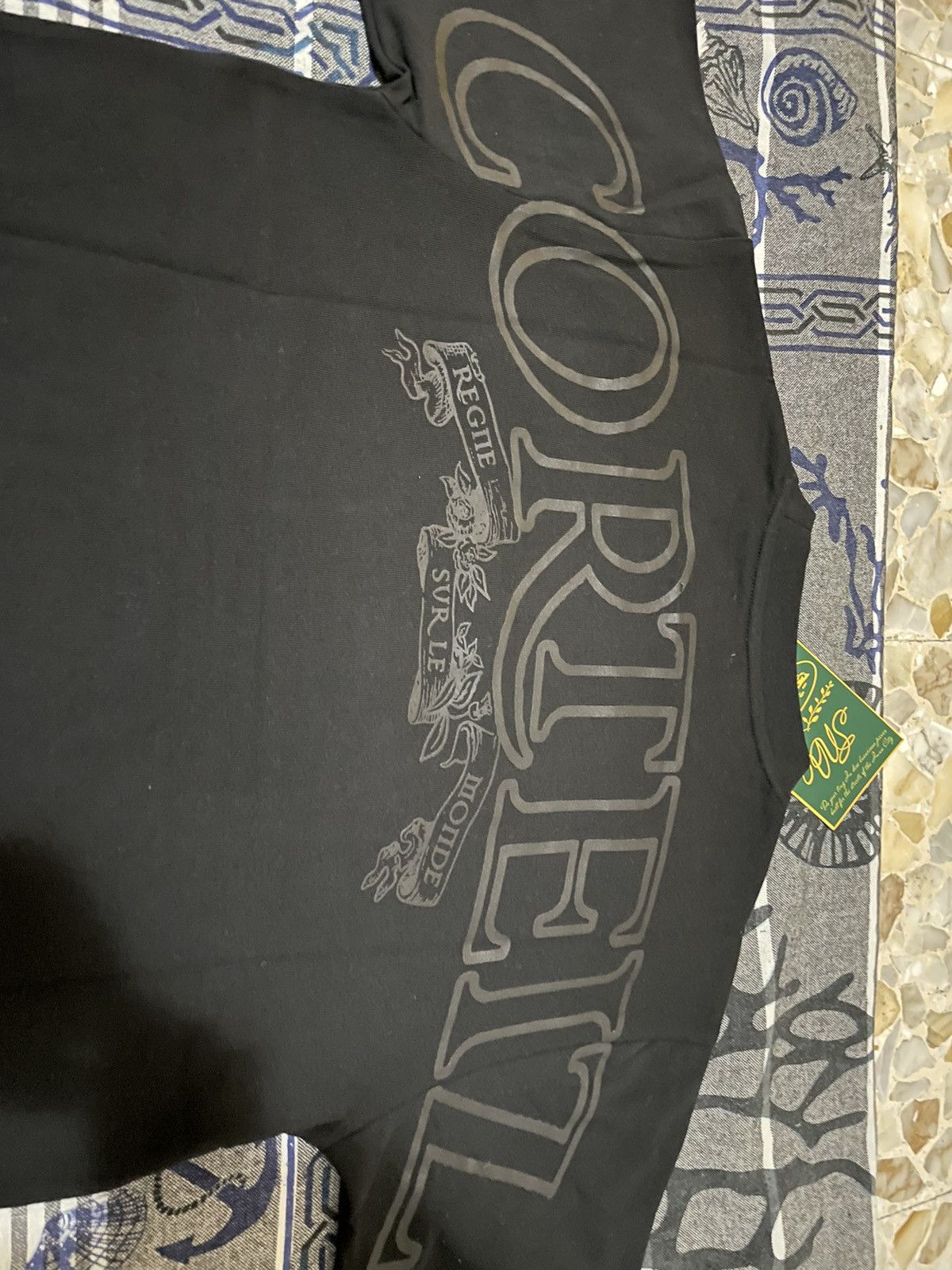 Corteiz Corteiz Royale Heavyweight black tee Size US S / EU 44-46 / 1 - 3 Thumbnail
