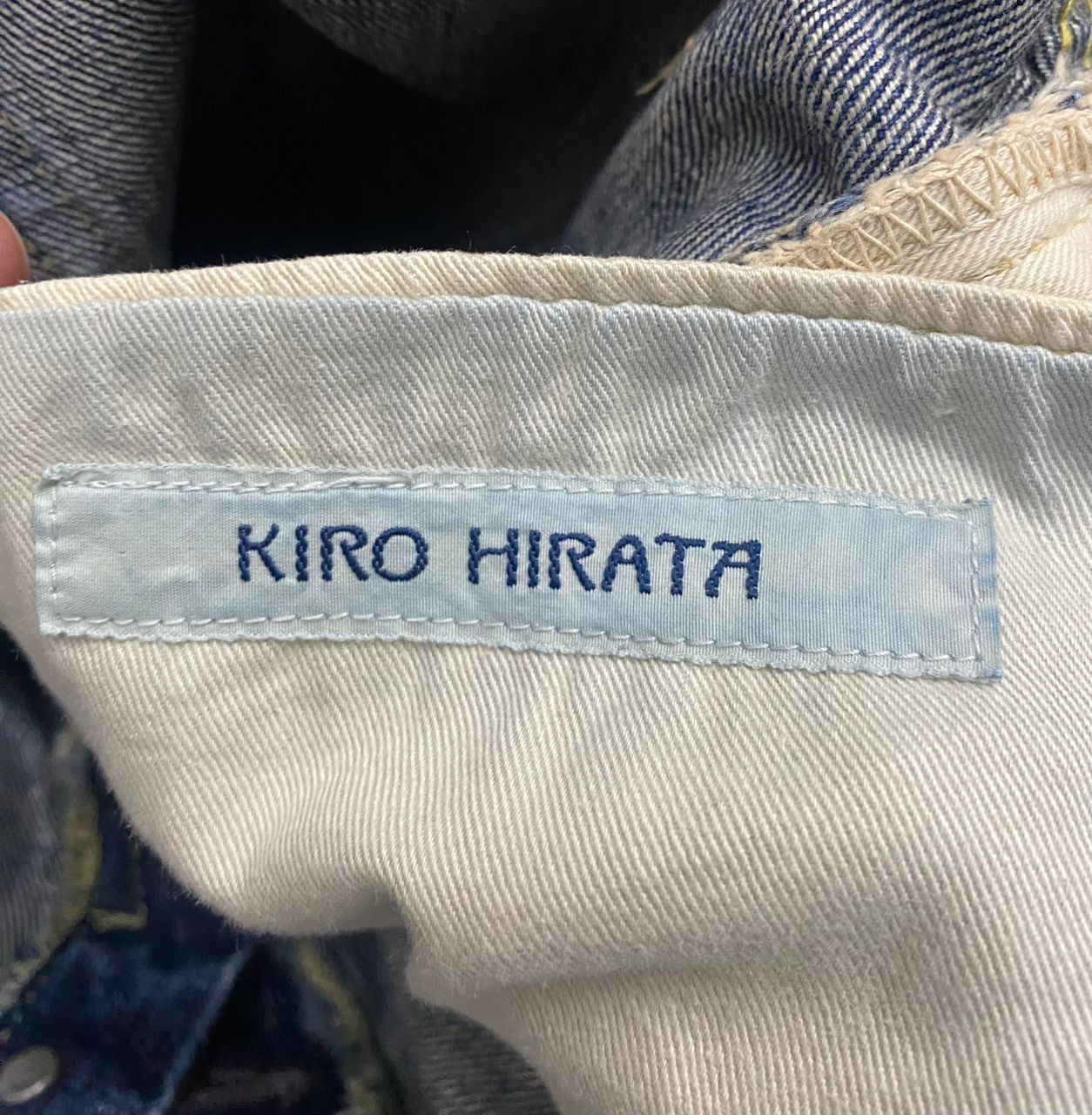 Kapital VINTAGE KAPITAL KIRO HIRATA HIPPIE SELVEGDE DENIM Size US 33 - 16 Thumbnail