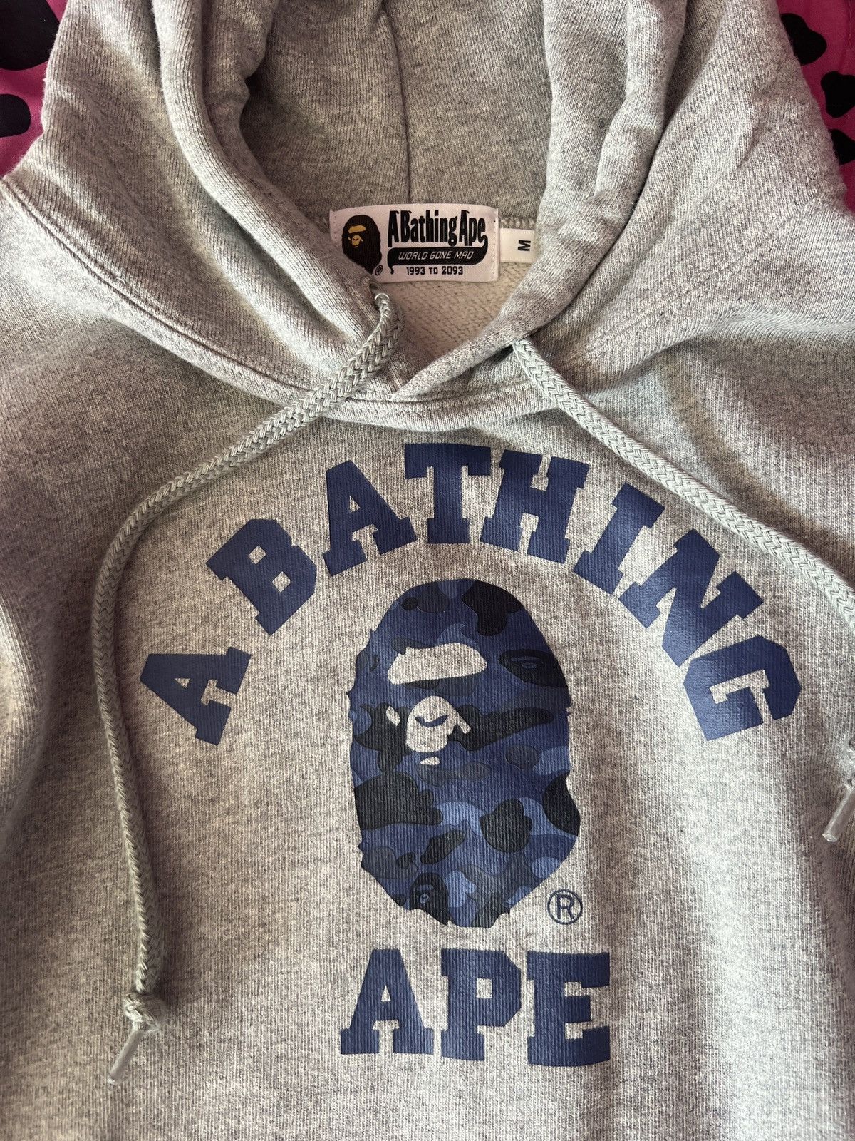 Bape A BATHING APE HOODIE Size US M / EU 48-50 / 2 - 1 Thumbnail