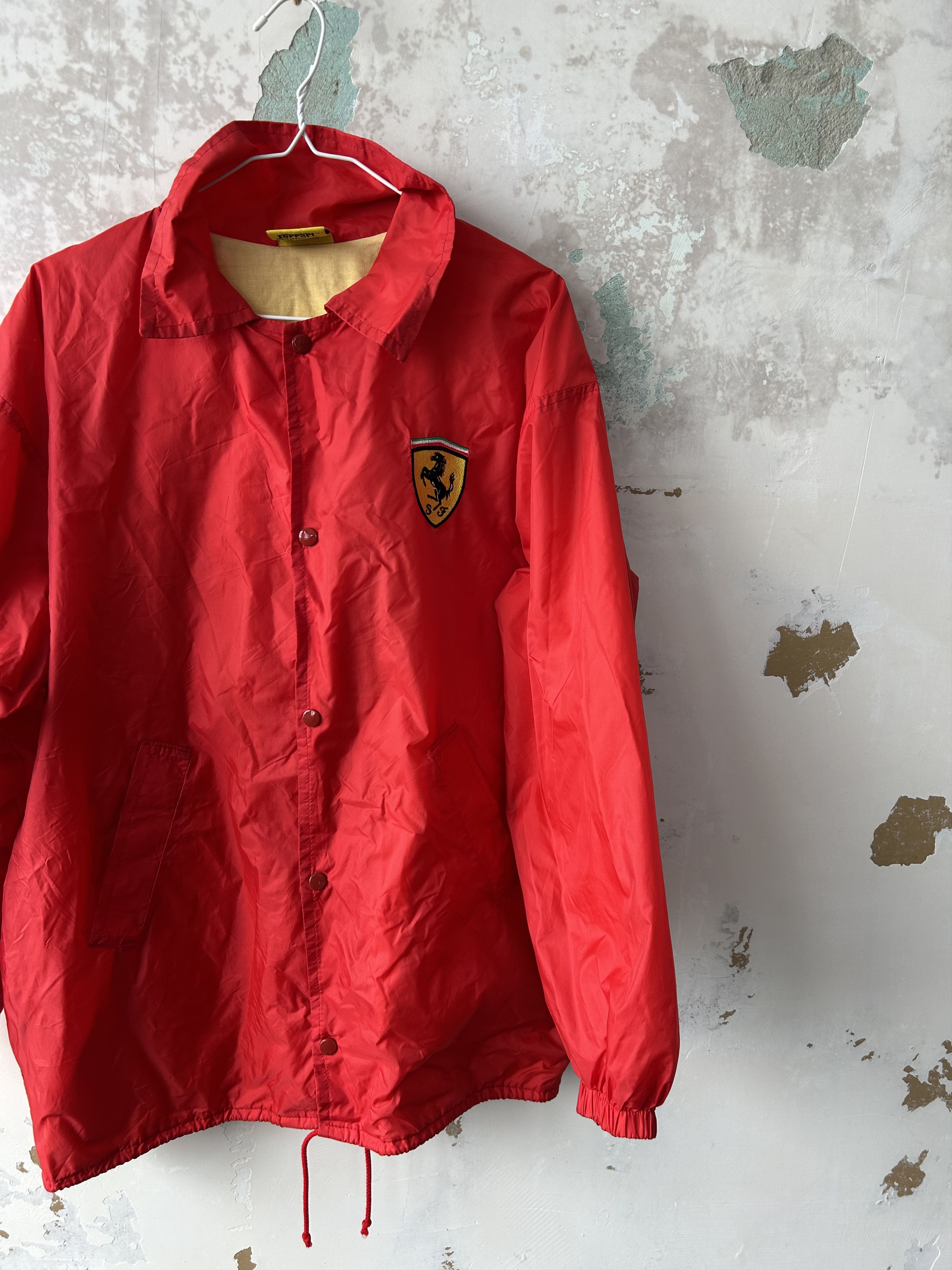 Ferrari Ferrari Vintage Racing Jacket Red Mens L Size US L / EU 52-54 / 3 - 2 Thumbnail
