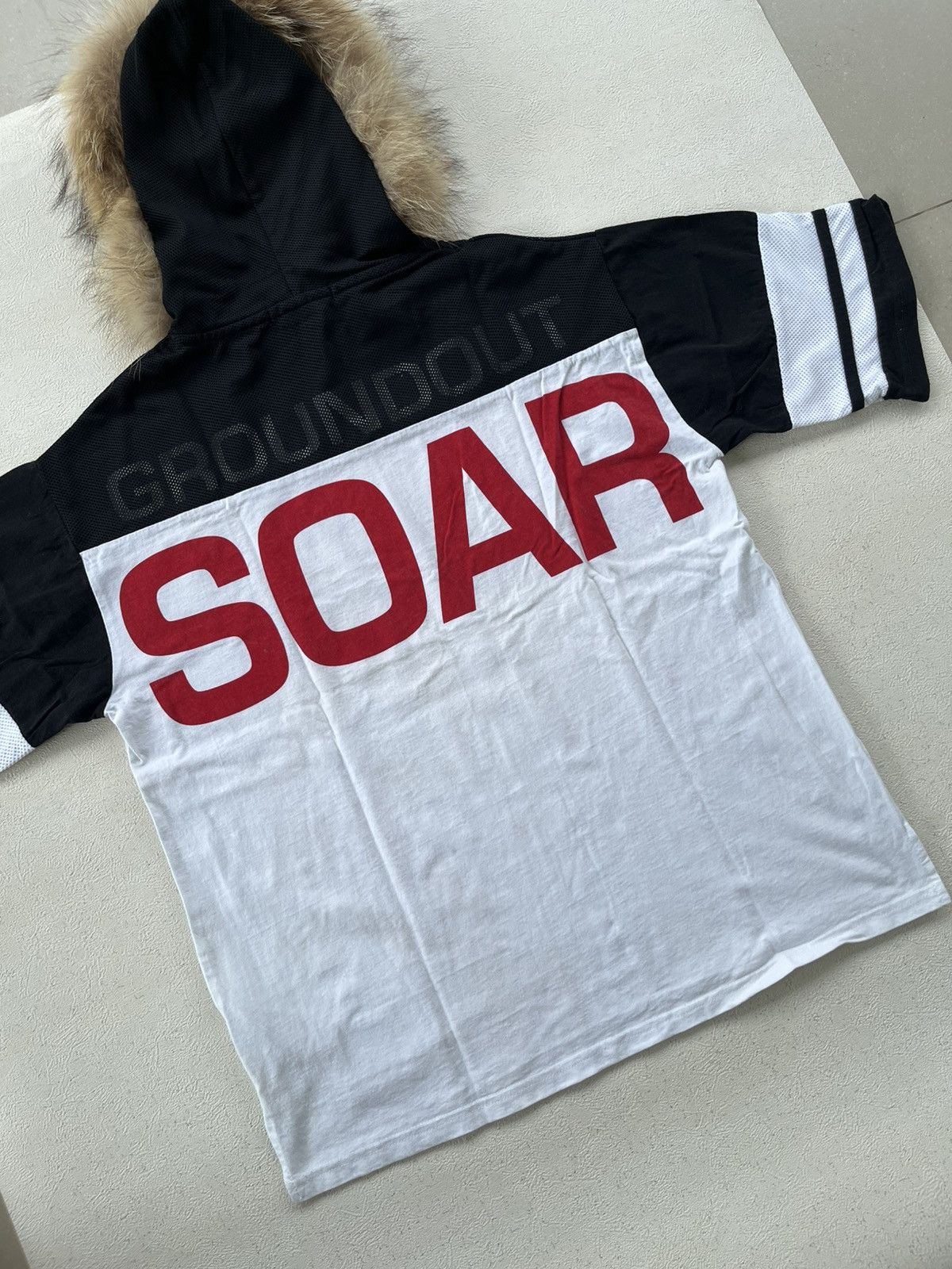Hysteric Glamour DEDICATE SOAR SICK POEM FUR HOODIE IFSIX LGB STYLE Size US L / EU 52-54 / 3 - 11 Thumbnail