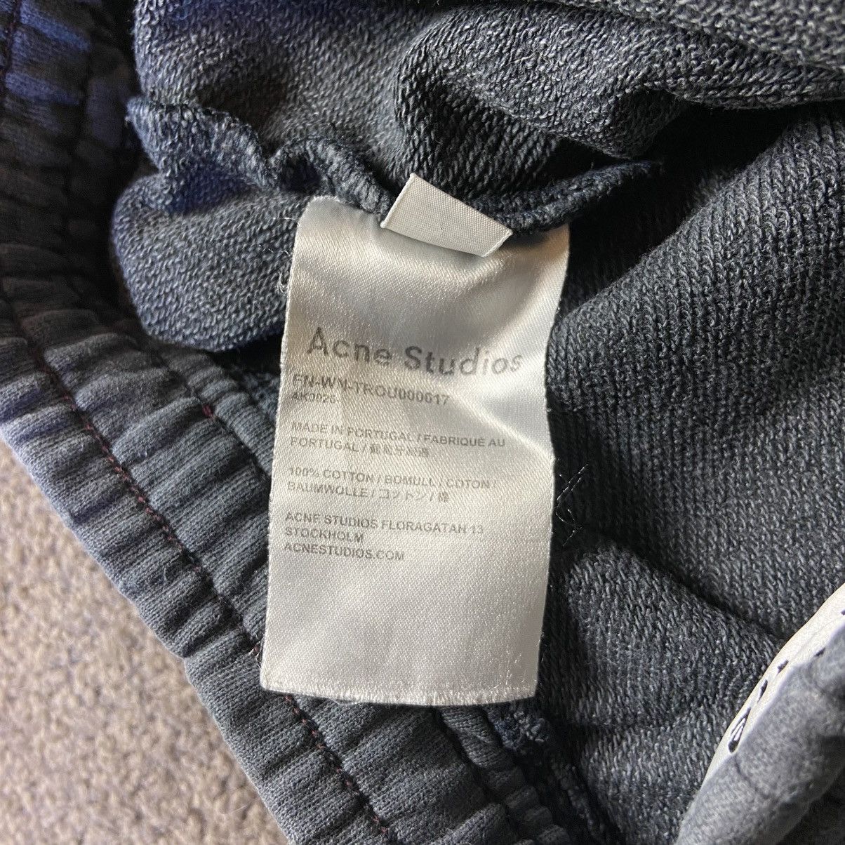 Acne Studios Acne Studios Faded Logo Sweatpants Size US 32 / EU 48 - 6 Thumbnail