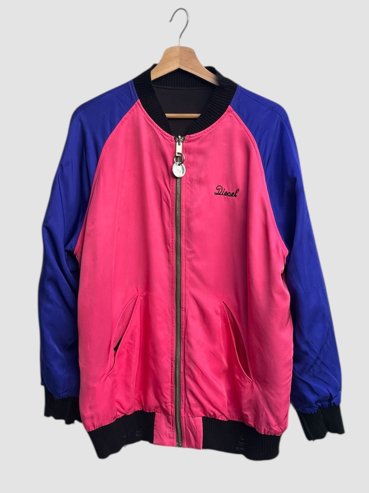 Diesel Black Gold Diesel Braves Reversible Sukajan Jacket Size US XS / EU 42 / 0 - 13 Thumbnail