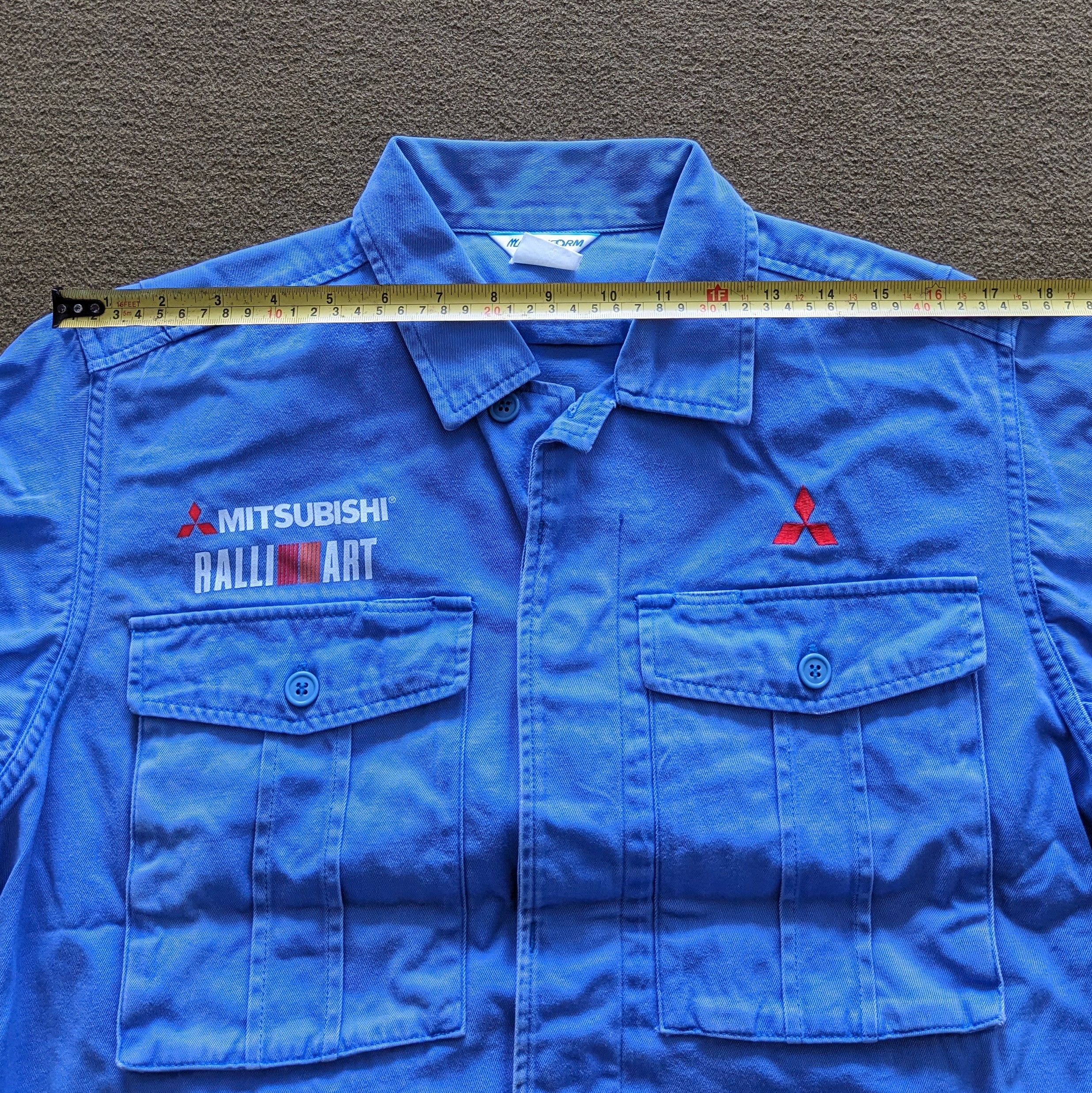 Japanese Brand Vintage MITSUBISHI RALLI ART Racing Custom Jacket Size US M / EU 48-50 / 2 - 5 Thumbnail