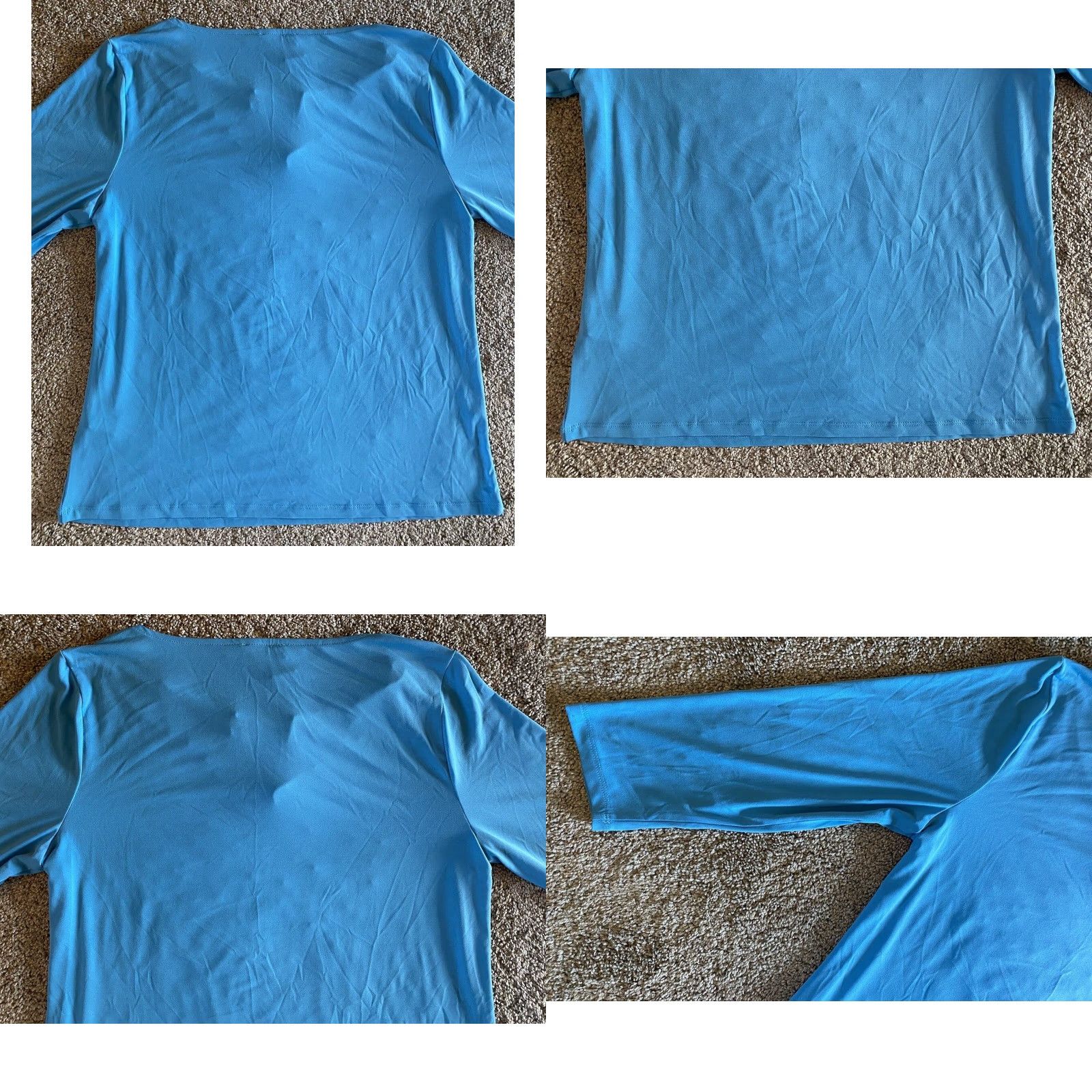 Calvin Klein Calvin Klein Collection Shirt Blue L 3/4 Sleeve NWT Women’s Size Large Size L / US 10 / IT 46 - 9 Thumbnail