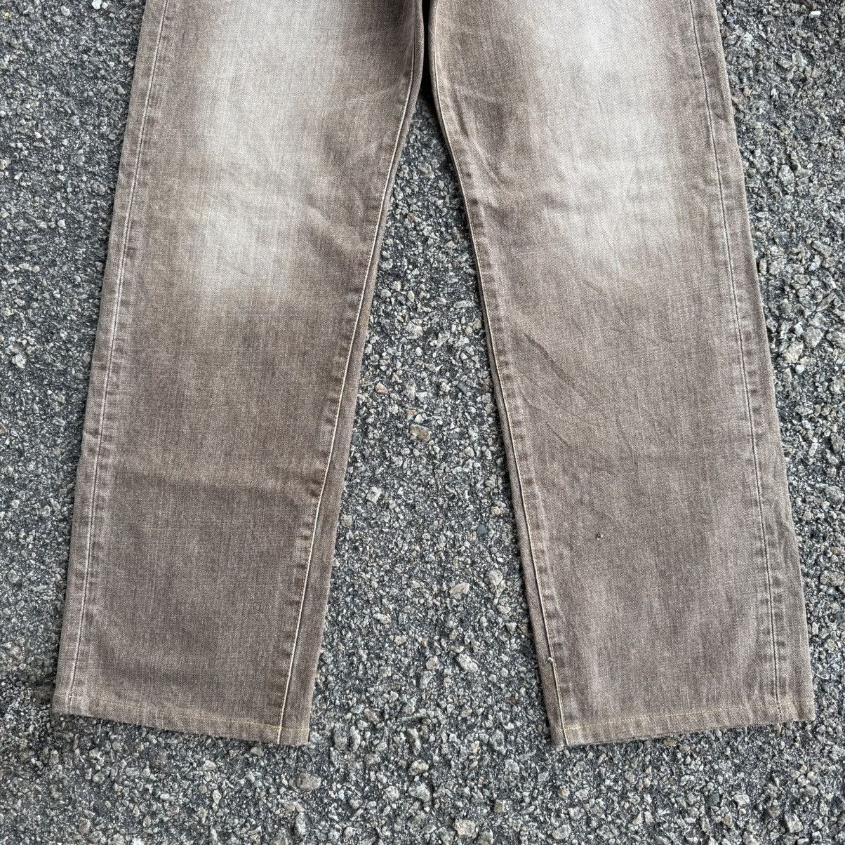 Edwin × Jean × Vintage VINTAGE EDWIN BROWN FADED JEAN DENIM PANTS Size US 30 / EU 46 - 4 Thumbnail