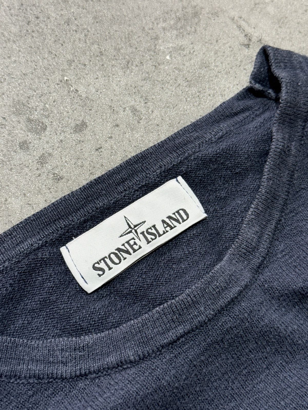 Stone Island Vintage style Stone Island Sweatshirt Dark Blue Navy Size US L / EU 52-54 / 3 - 9 Thumbnail