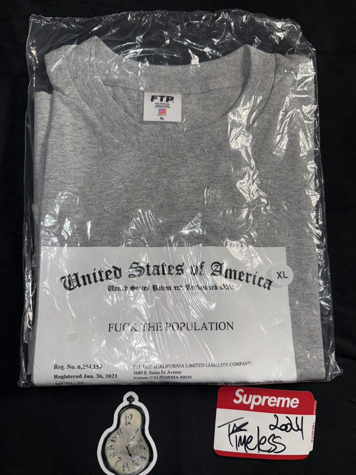 Fuck The Population Fuck The Population Trademark Tee Size US XL / EU 56 / 4 - 2 Thumbnail