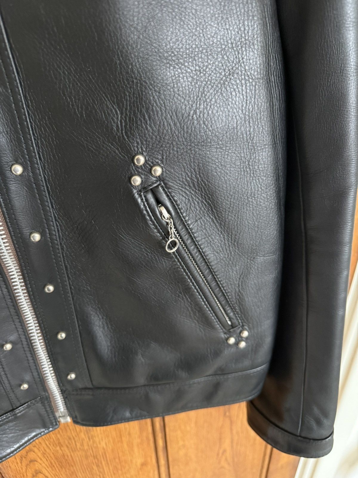 Undercover Grail Undercover leather studded trucker jacket 3 S M biker Size US M / EU 48-50 / 2 - 18 Thumbnail