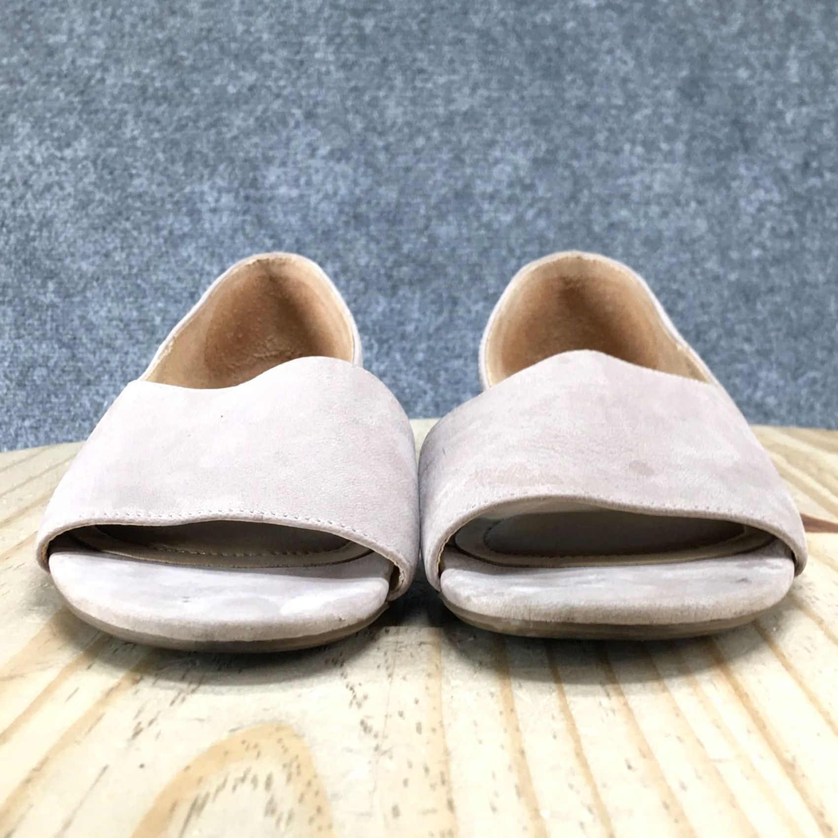 Naturalizer Naturalizer N5 Contour Sandals Beige Womens 9.5 M Lucie D’Orsay Flats Leather Sandal Casual Shoes Womens Size US 10 / IT 40 - 5 Thumbnail