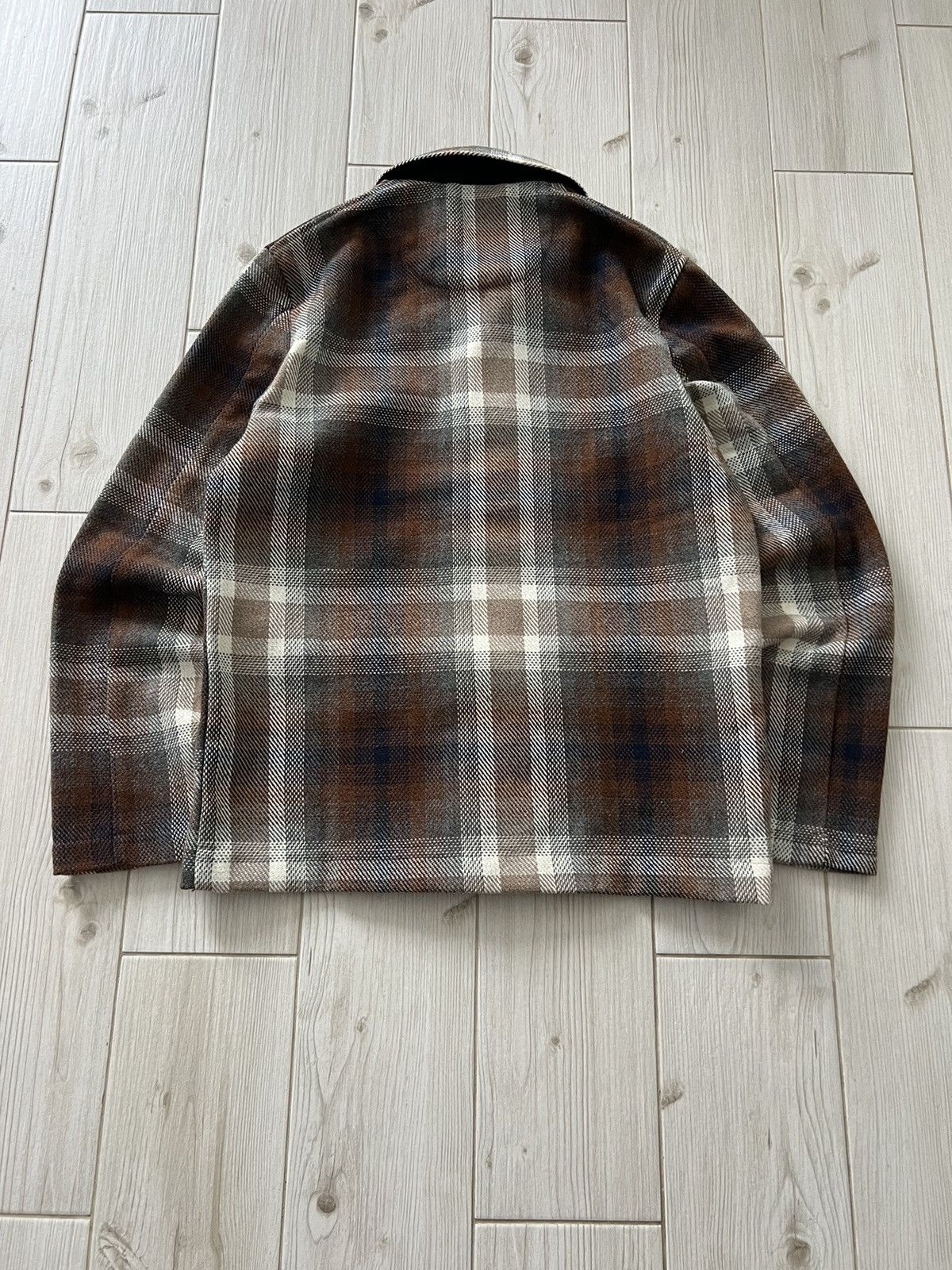 Folk Folk Mens Checkered Thomas Woven Overshirt Jacket Soft Y2K Size US M / EU 48-50 / 2 - 10 Thumbnail