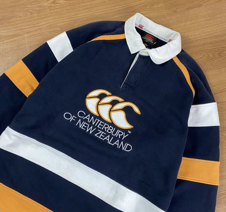 Canterbury of New Zealand × Vintage Canterbury of New Zealand Celebrating 100 Years Rugby Polos Size US XL / EU 56 / 4 - 3 Thumbnail