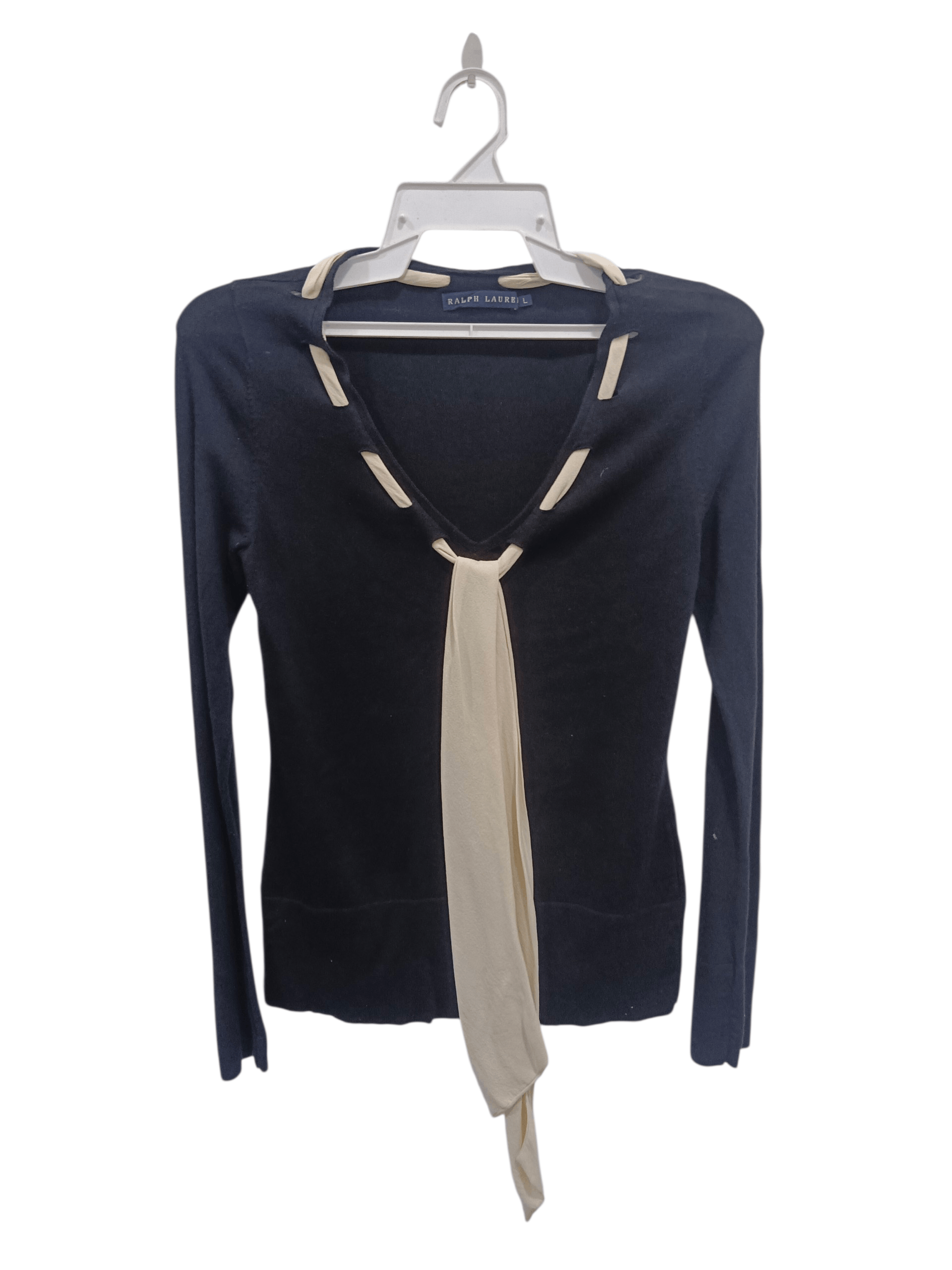 Ralph Lauren Ralph Lauren Long sleeve Top Size L / US 10 / IT 46 - 1 Thumbnail