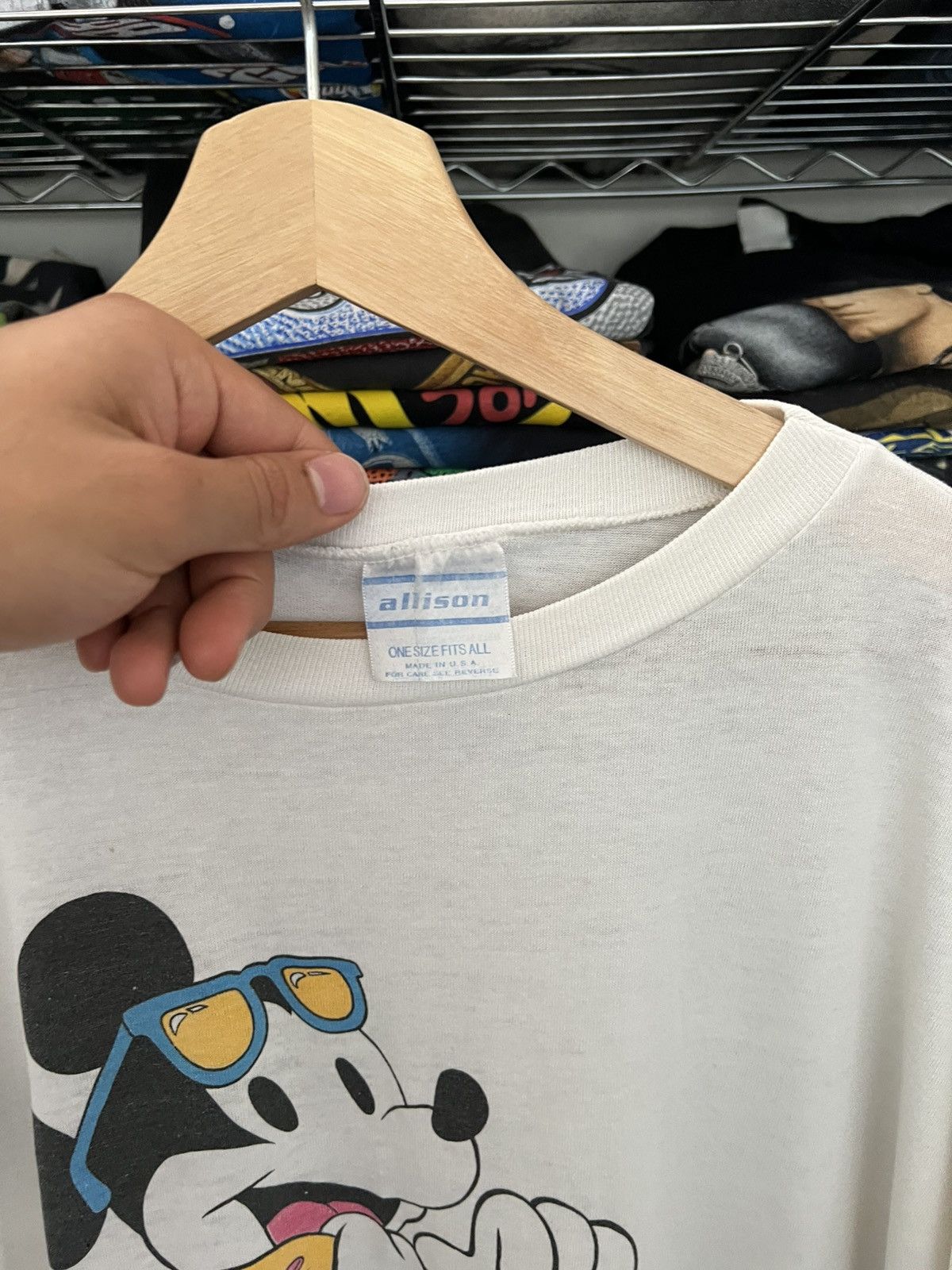 Disney 80s Classic Mickey Mouse Tee Size US XXL / EU 58 / 5 - 5 Thumbnail