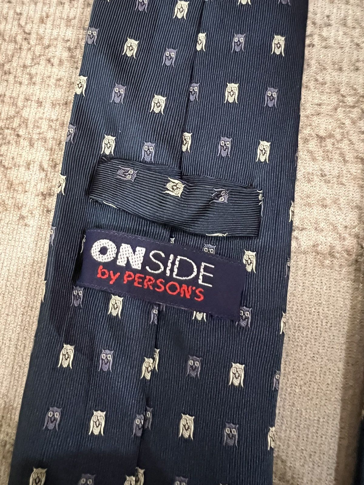 PERSON'S Vintage Persons Silk Tie Size ONE SIZE - 5 Thumbnail