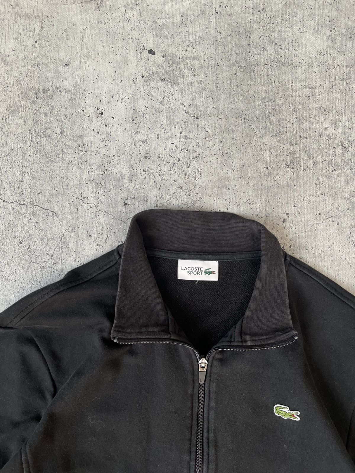Lacoste Lacoste zipped sweatshirt Y2K Avant Garde Size US S / EU 44-46 / 1 - 2 Thumbnail