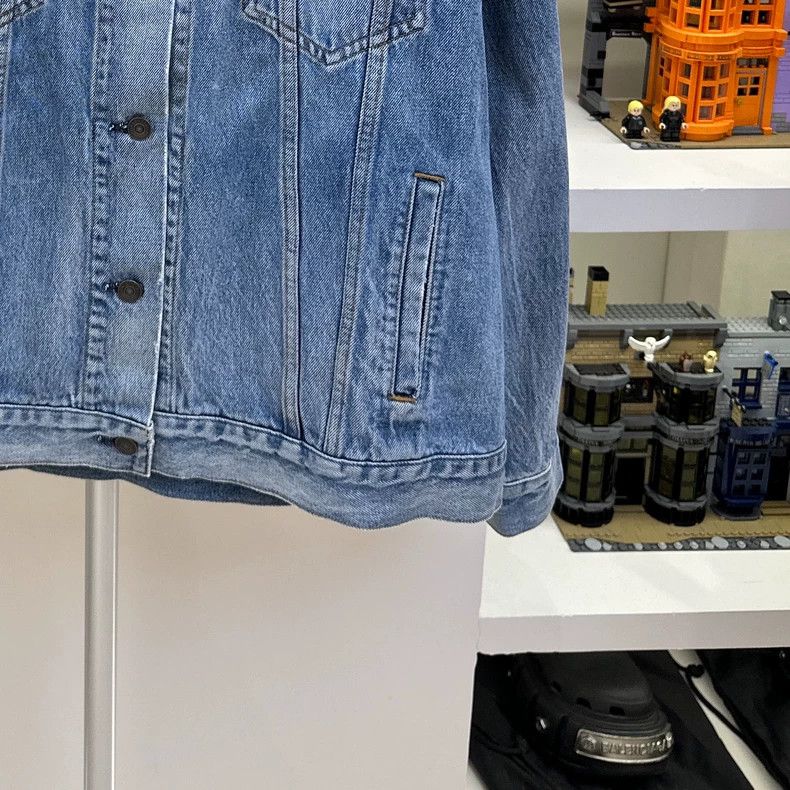 Balenciaga Balenciaga size 36 Washed denim jacket 2501-Nextarrow Size US M / EU 48-50 / 2 - 2 Thumbnail