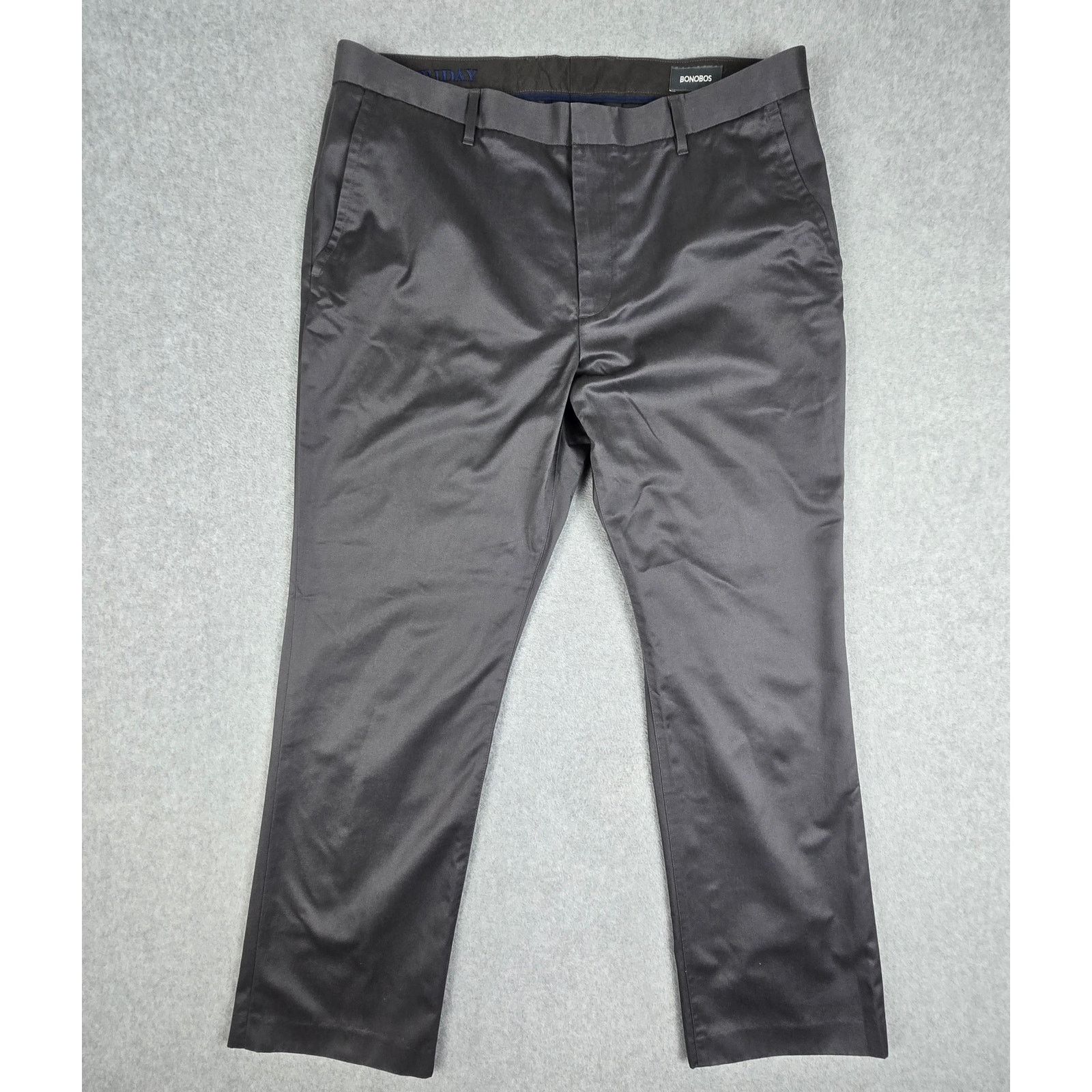 Bonobos Bonobos 38x30 Weekday Warrior Chino Pants Friday Grey Size US 38 / EU 54 - 1 Thumbnail
