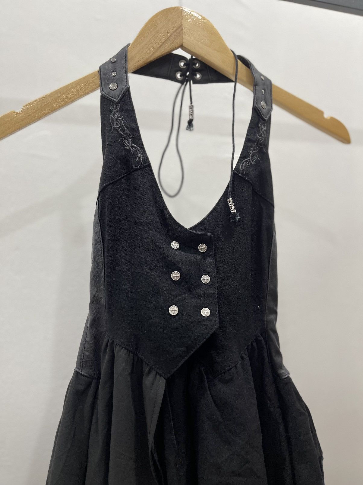Japanese Brand Ozz Croce Style Punk Gothic Size S / US 4 / IT 40 - 2 Thumbnail