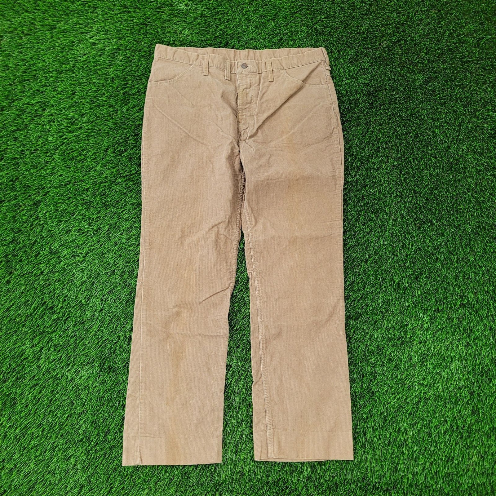 image of Vintage Wrangler Cowboy Corduroy Pants in Brown, Men's (Size 36)