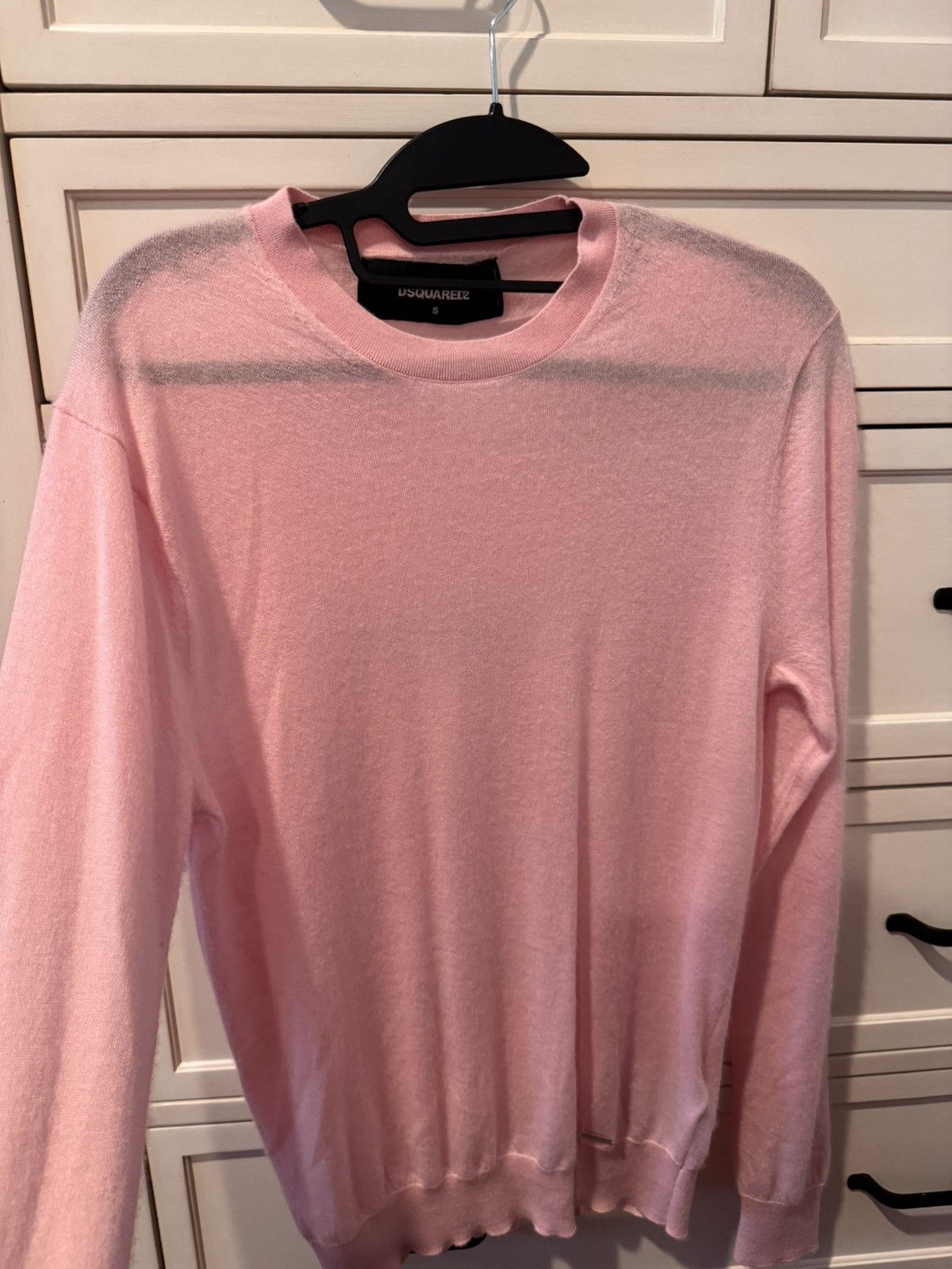Dsquared2 Dsquared2 pink wool shirt Size US S / EU 44-46 / 1 - 1 Thumbnail