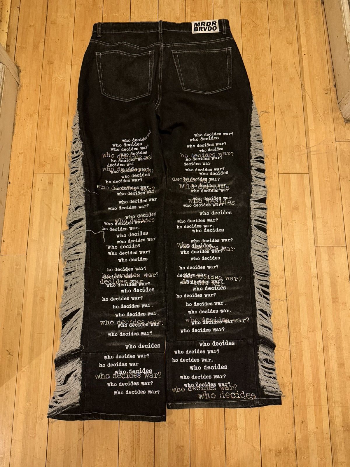 Who Decides War Who decides war ultra flare denim Size US 36 / EU 52 - 2 Thumbnail