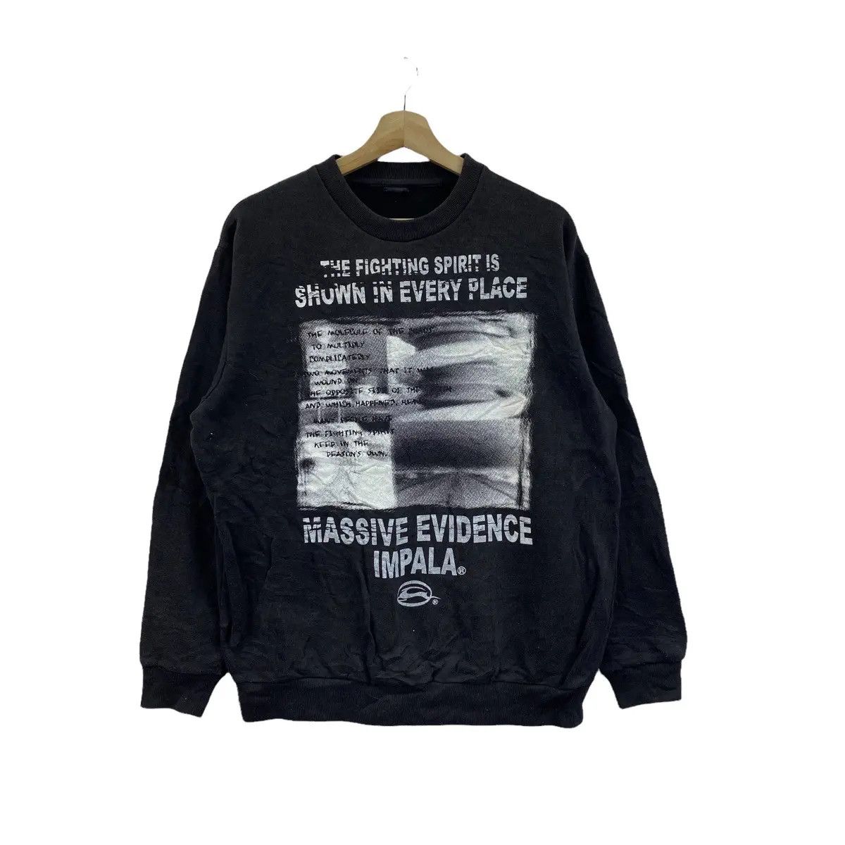 Vintage Vtg IMPALA MASSIVE EVIDENCE Going Places Sweatshirt Size US L / EU 52-54 / 3 - 1 Thumbnail