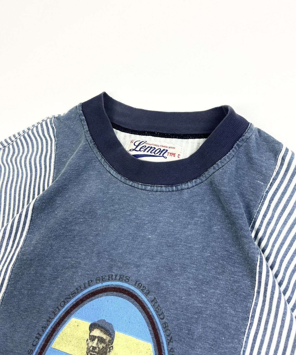 Vintage Rare Vintage 80-90s Lemon Baseball Tee Red Sox NY Yankees Size US S / EU 44-46 / 1 - 9 Thumbnail
