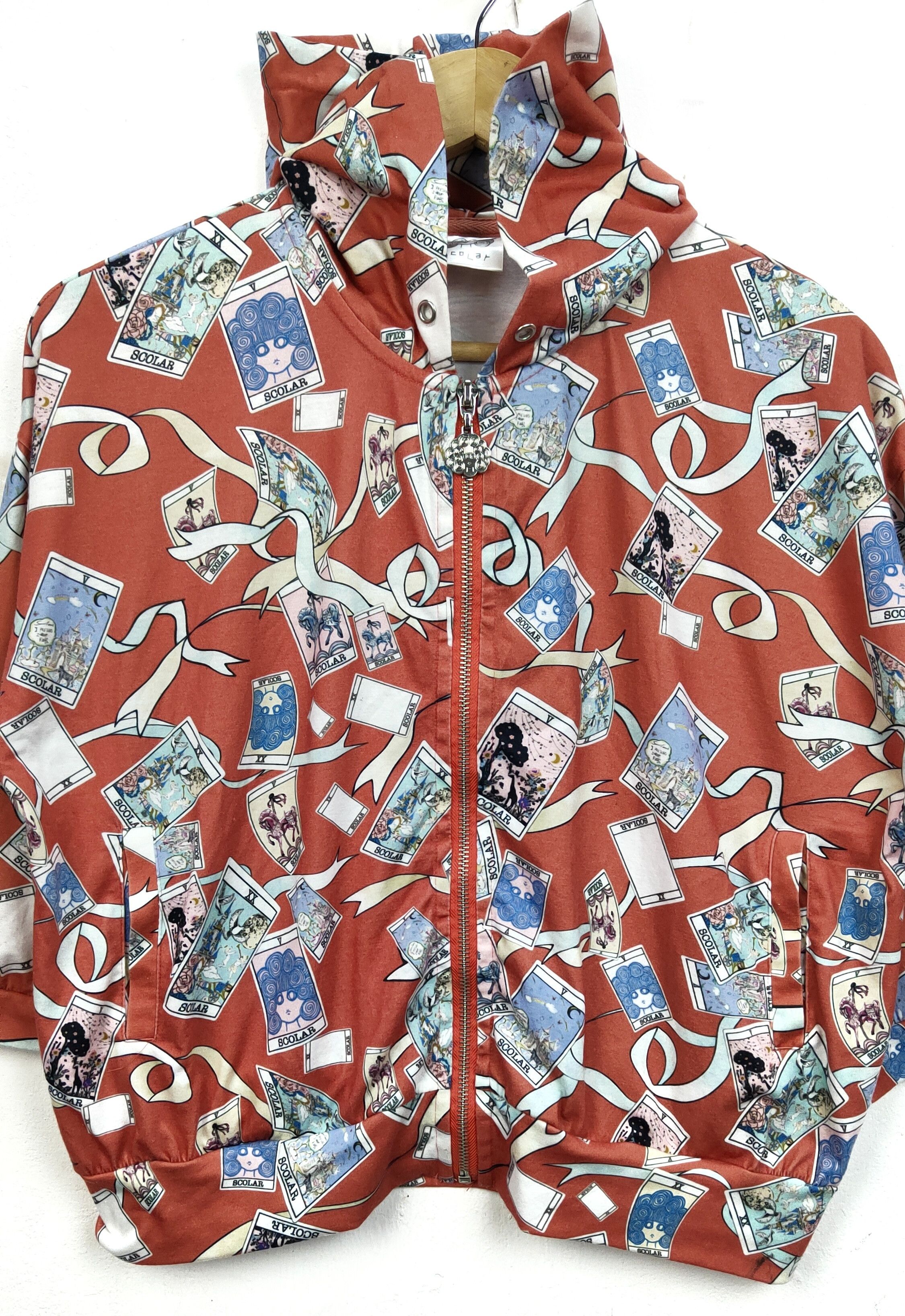 Designer × Japanese Brand Scholar Full Print Hoodie Size M / US 6-8 / IT 42-44 - 2 Thumbnail