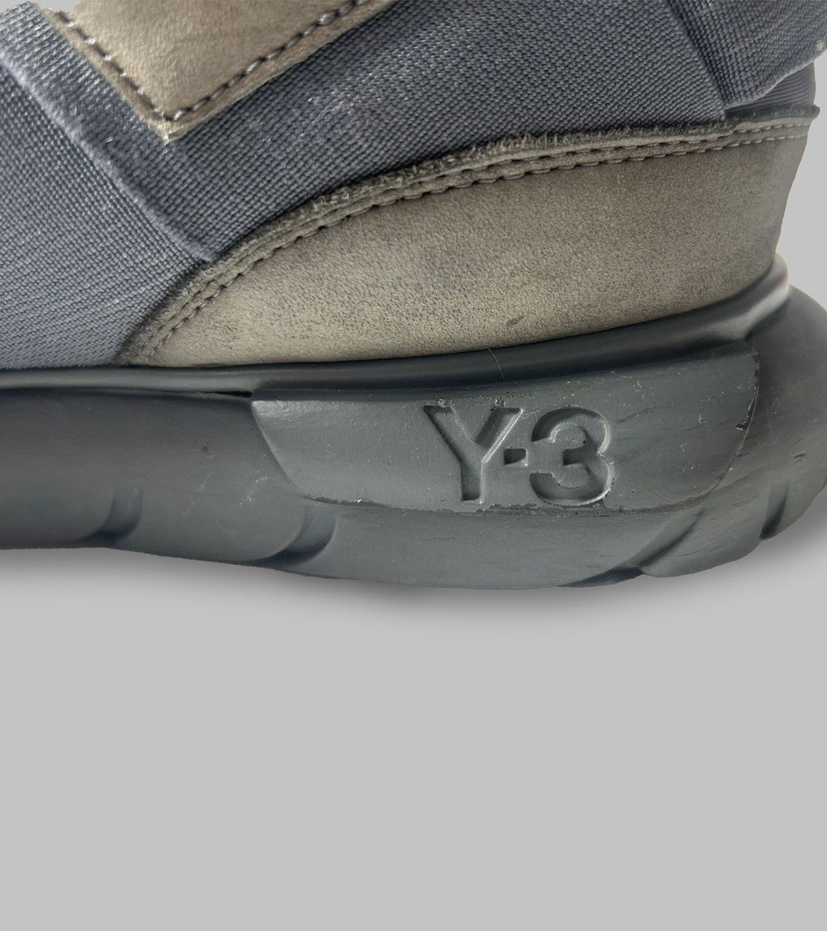 Adidas Adidas Y-3 Qasa High “Vista Grey” Size US 11.5 / EU 44-45 - 6 Thumbnail