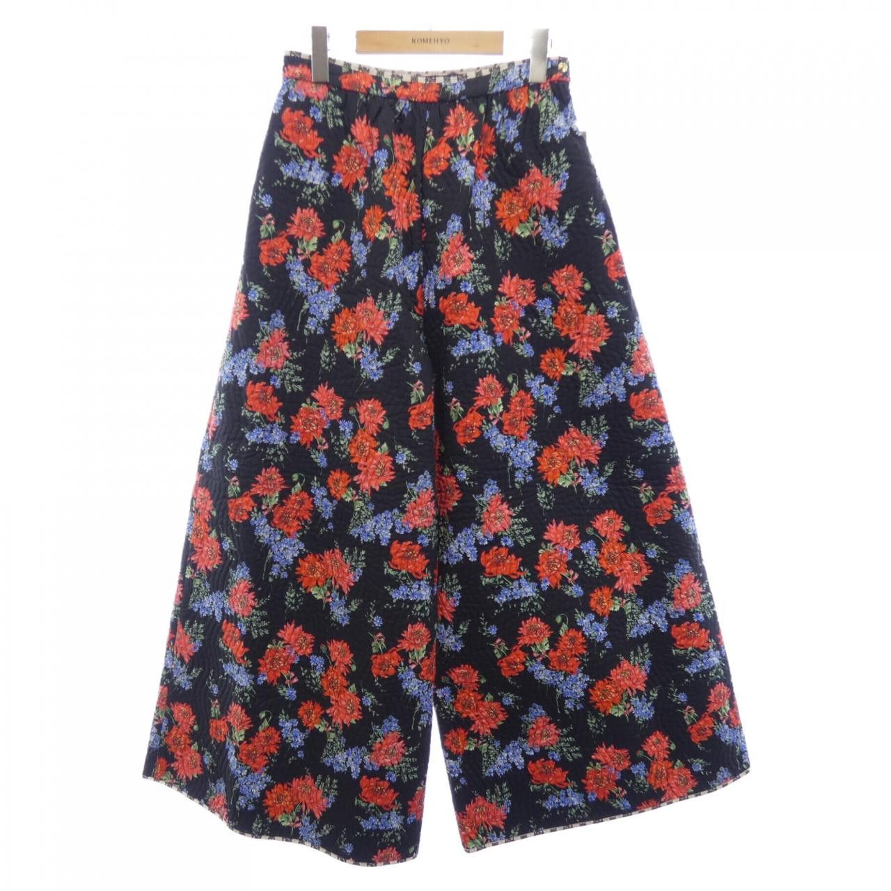 Gucci Gucci Gucci Floral Pants Textile Pants 747549 DUTY FREE for USA Size ONE SIZE - 1 Thumbnail