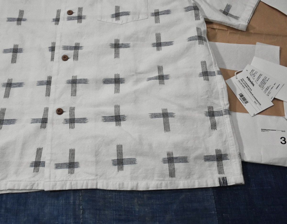Visvim Visvim 22ss Wallis Shirt Kasuri（Handwoven） Size US L / EU 52-54 / 3 - 8 Thumbnail