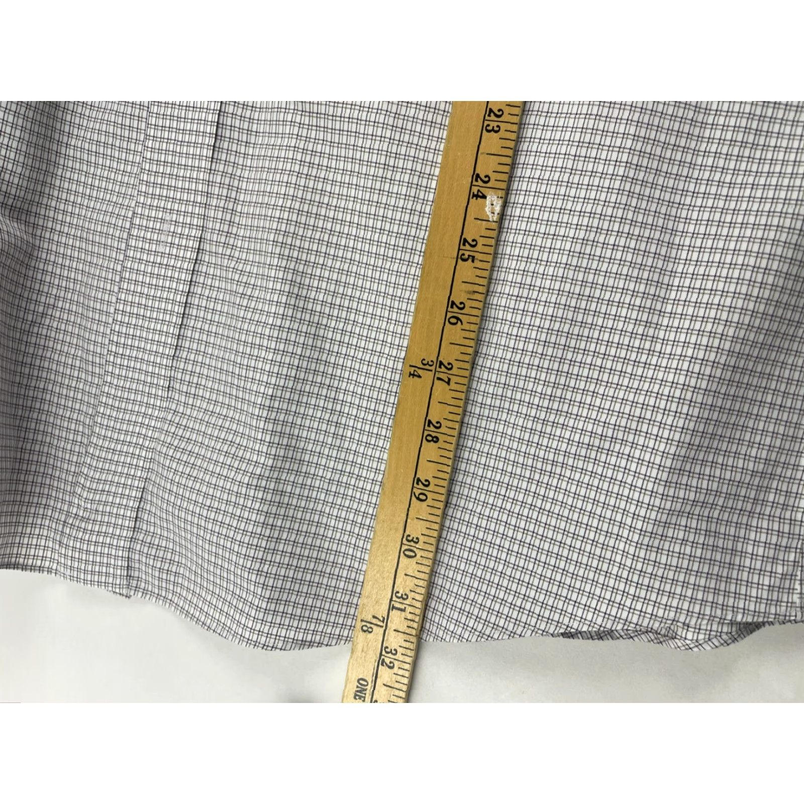 Jos. A. Bank VINTAGE Jos. A. Bank Shirt Men's 16.5-35 White Purple Green Check Button Up Long Sleeve Size US L / EU 52-54 / 3 - 7 Thumbnail