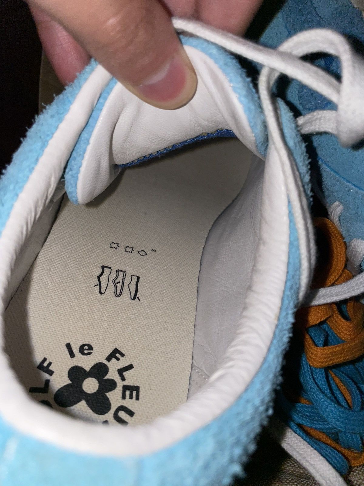 Converse × Golf le Fleur Golf Le Fleur Converse One Star Ox Bachelor Blue Size US 9 / EU 42 - 6 Thumbnail