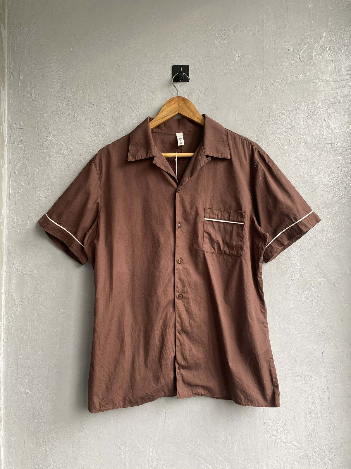 Miu Miu Miu Miu SS2000 camp collar button up shirt Size US M / EU 48-50 / 2 - 3 Thumbnail