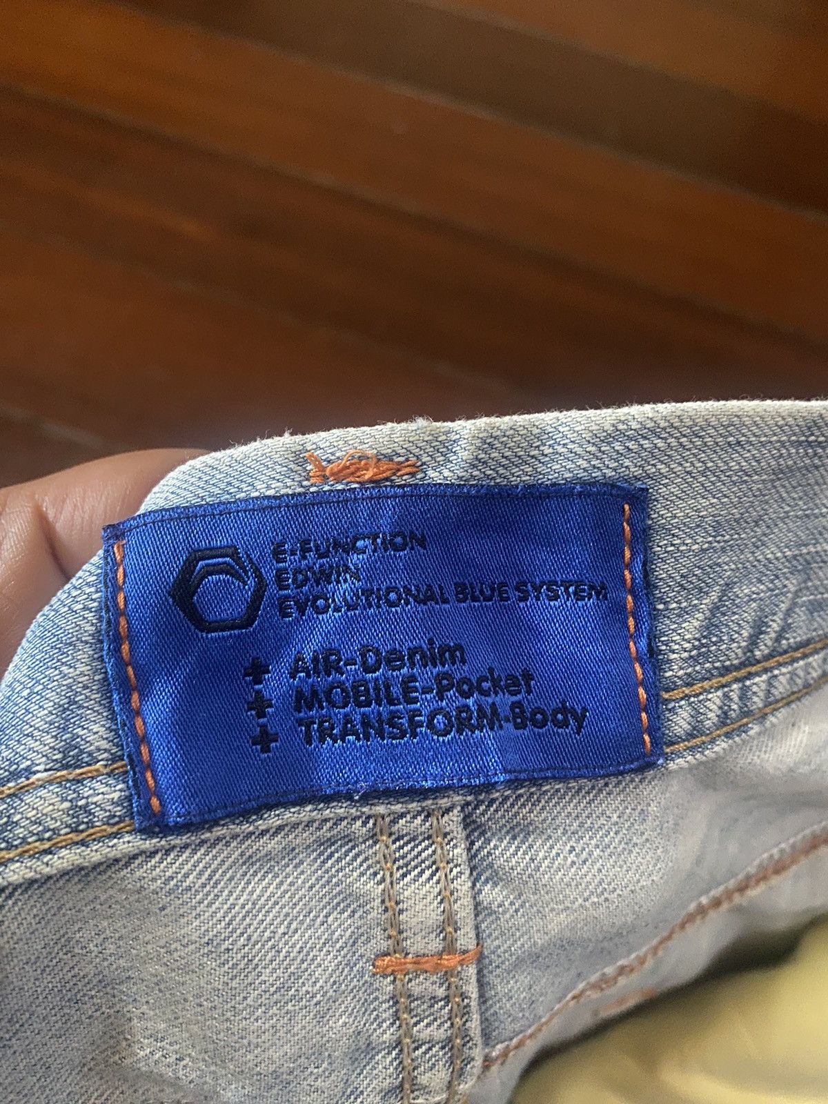 Edwin × If Six Was Nine × JNCO Wide Leg Jeans Edwin E Function Loose nice faded Y2k Size US 35 - 10 Thumbnail