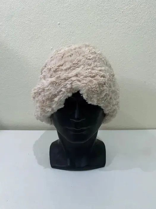 Japanese Brand Japanese Brand Catohup Fur Fleece Beanie Hat Size ONE SIZE - 2 Thumbnail