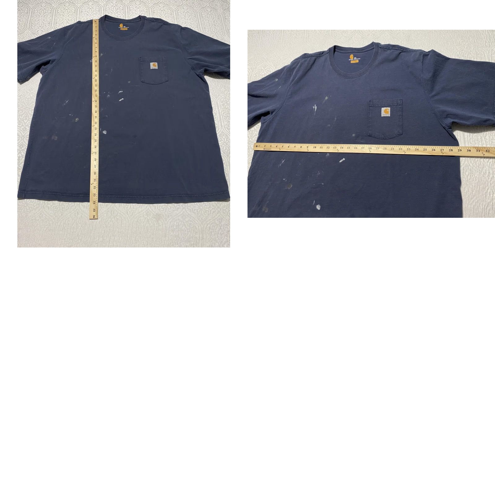 Carhartt **Carhartt K87 Mens 3XL Navy Blue Workwear Pocket Tee** User: Carhartt K87 Mens 3XL Navy Blue Workwear Pocket Tee Size US XXL / EU 58 / 5 - 8 Thumbnail