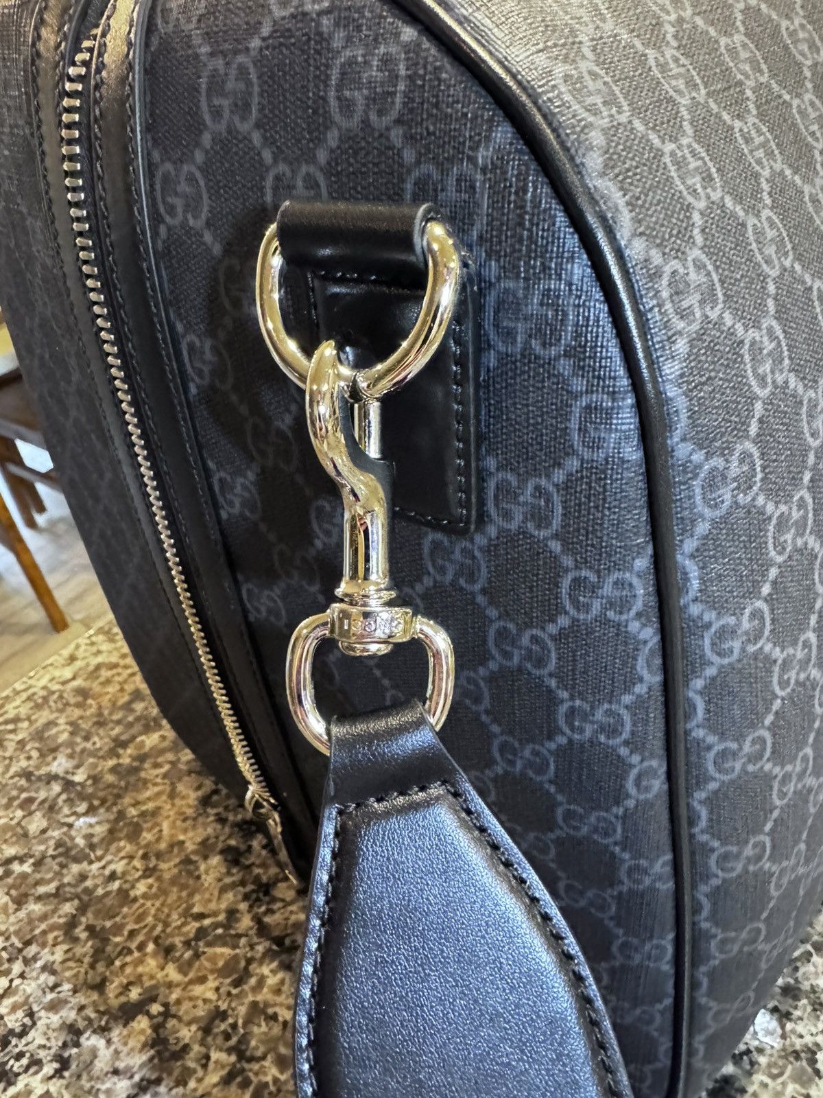 Gucci Gucci Large GG Duffle Bag Size ONE SIZE - 6 Thumbnail