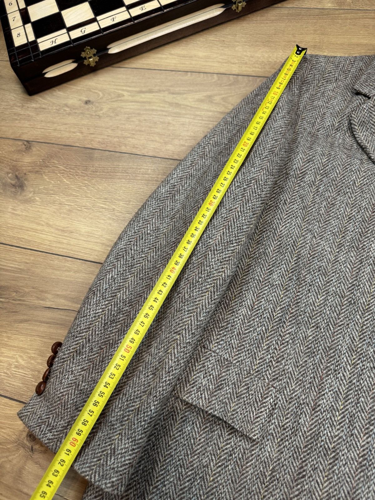 Harris Tweed Vintage wool blazer Harris Tweed original luxury item Size 48R - 7 Thumbnail