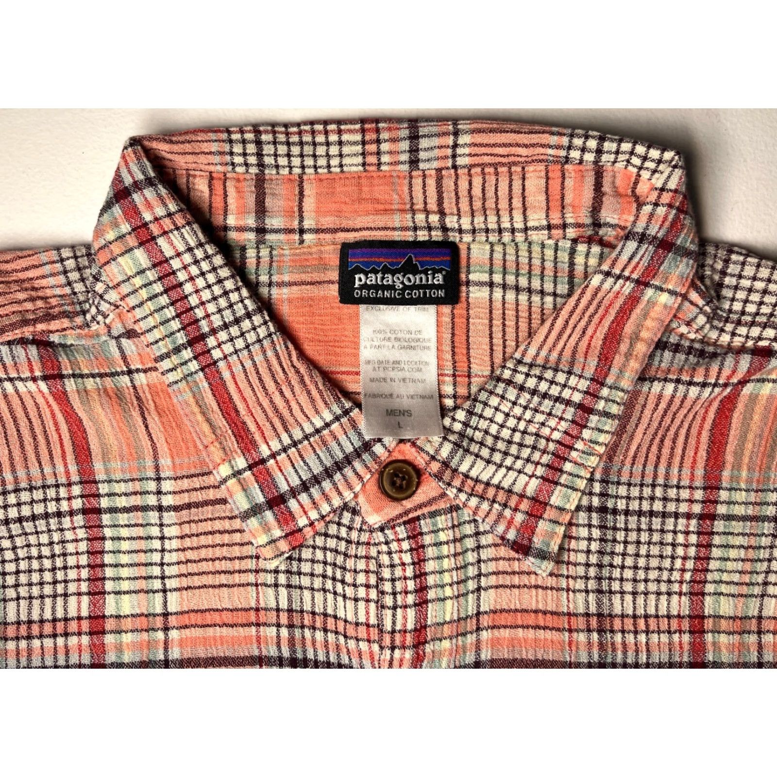 Patagonia Patagonia Men’s A/C Short Sleeve Seersucker Shirt Plaid Sz L Size US L / EU 52-54 / 3 - 7 Thumbnail